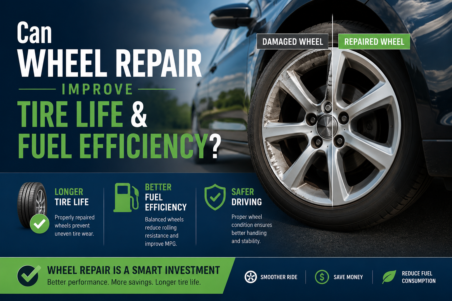 How Damaged Wheels Affect Your Tires