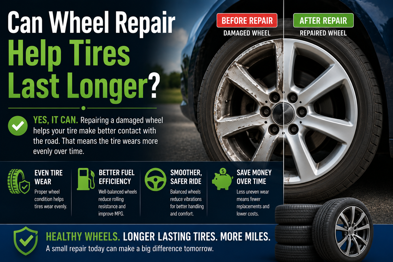 Can Wheel Repair Help Tires Last Longer?