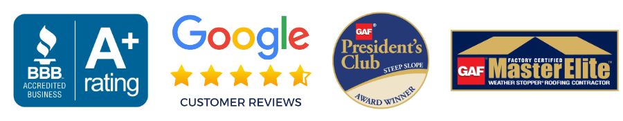 a+ bbb rating and google 5 star