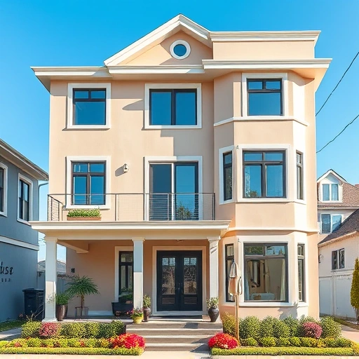Modern home in Jersey City with fresh interior and exterior paint, showcasing vibrant colors and elegant decor.