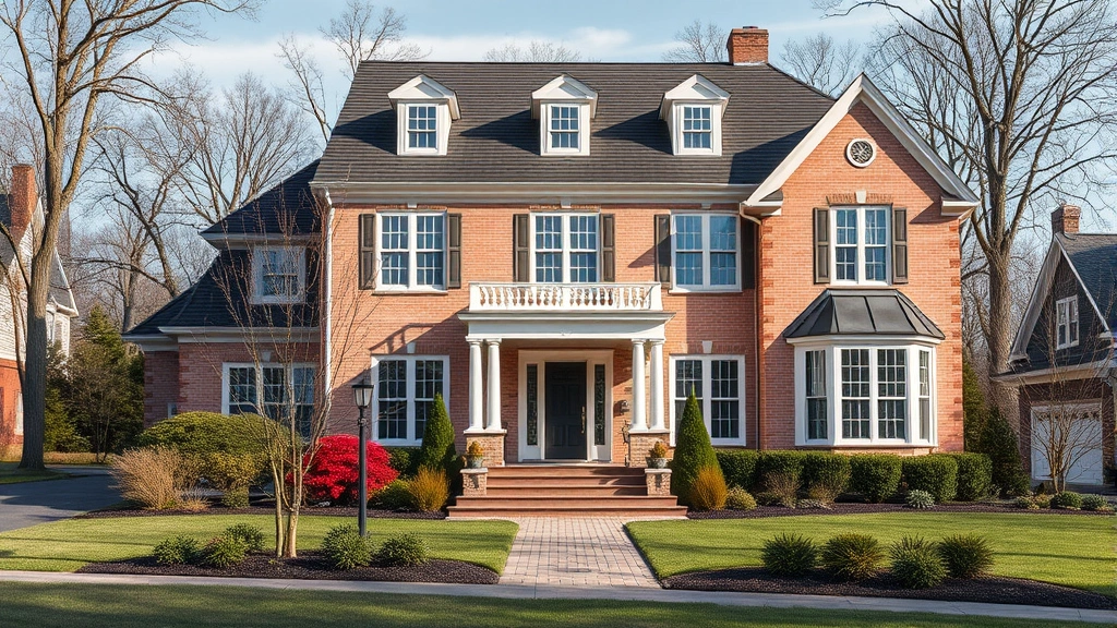 A scenic view of Montvale, NJ showcasing lush greenery and residential homes.