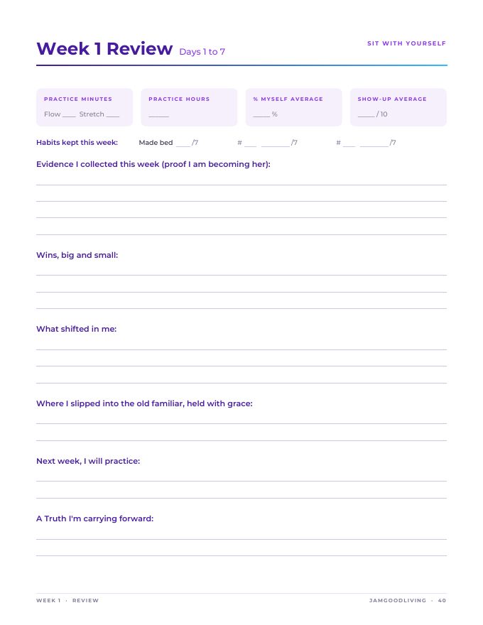 Weekly Review