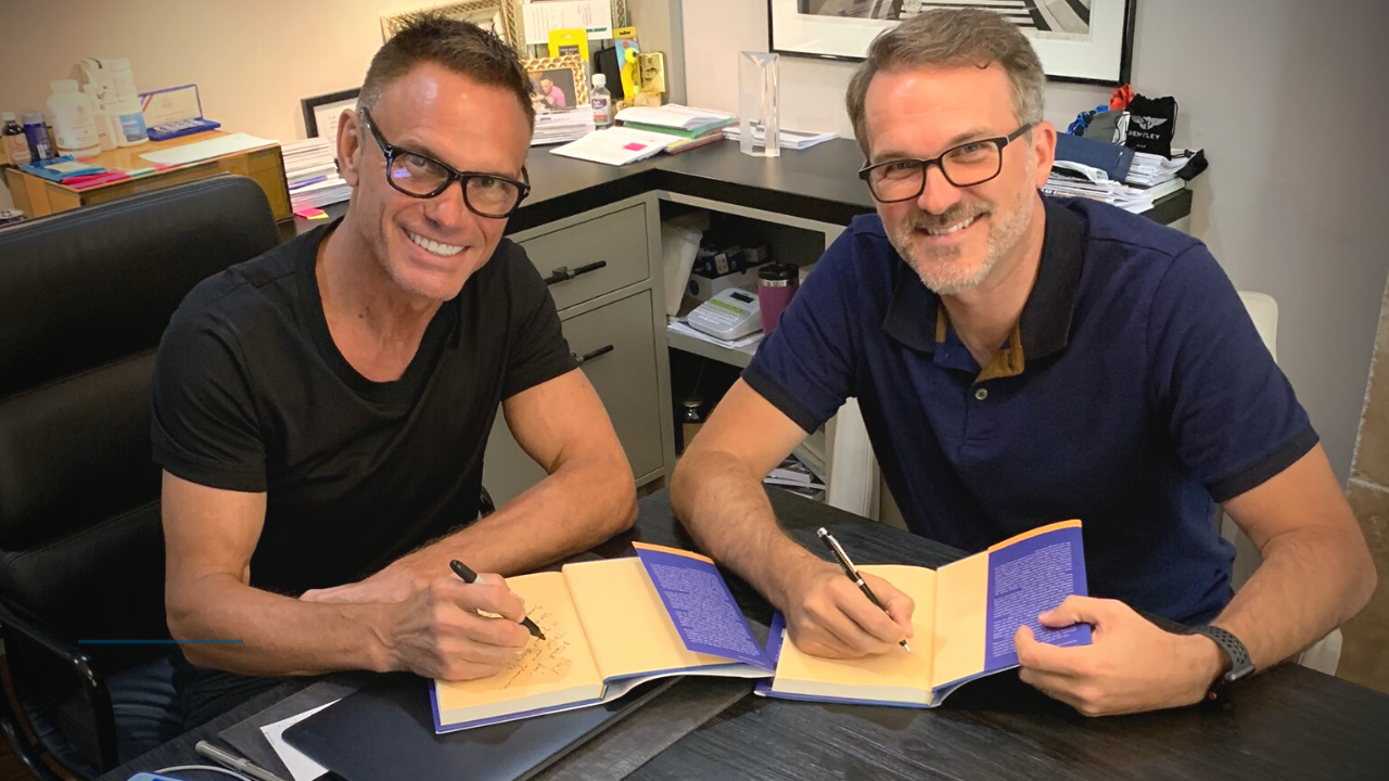 With Kevin Harrington