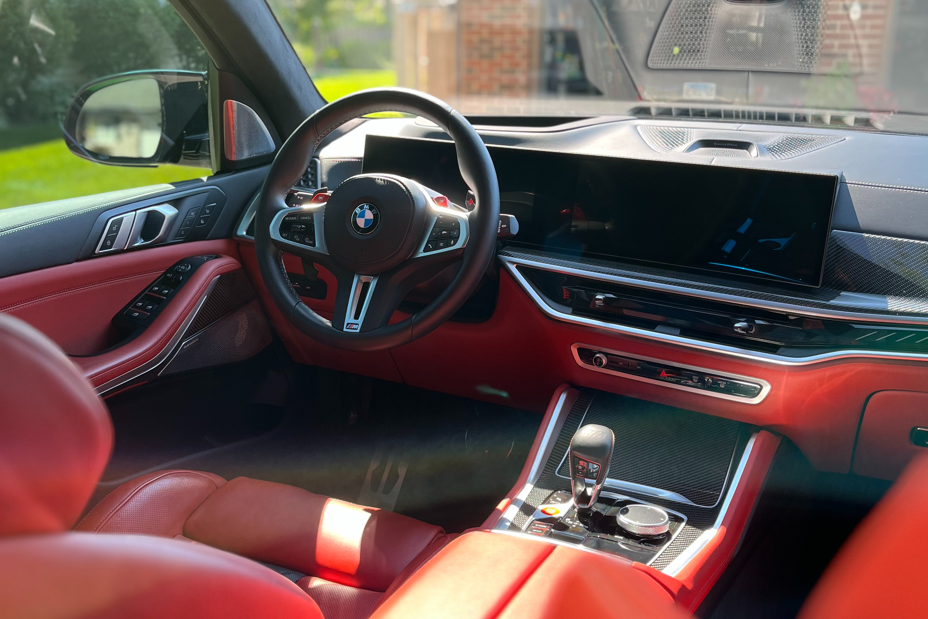 Clean luxury vehicle interior with conditioned leather seats