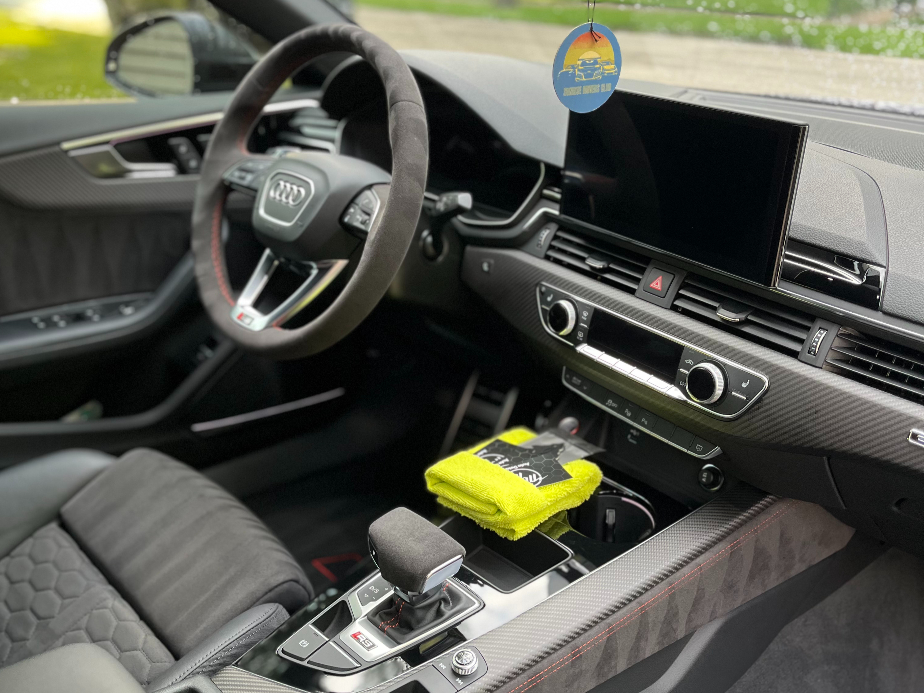 Interior detailing finished results