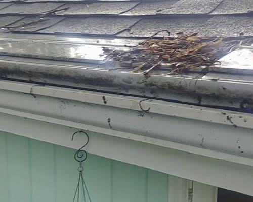 Zionsville Gutter Guard Removal