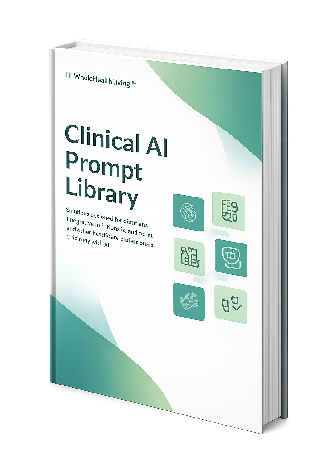 Clinical AI Prompt Library Book Mockup