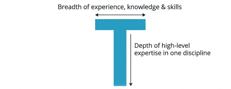 T-shaped model