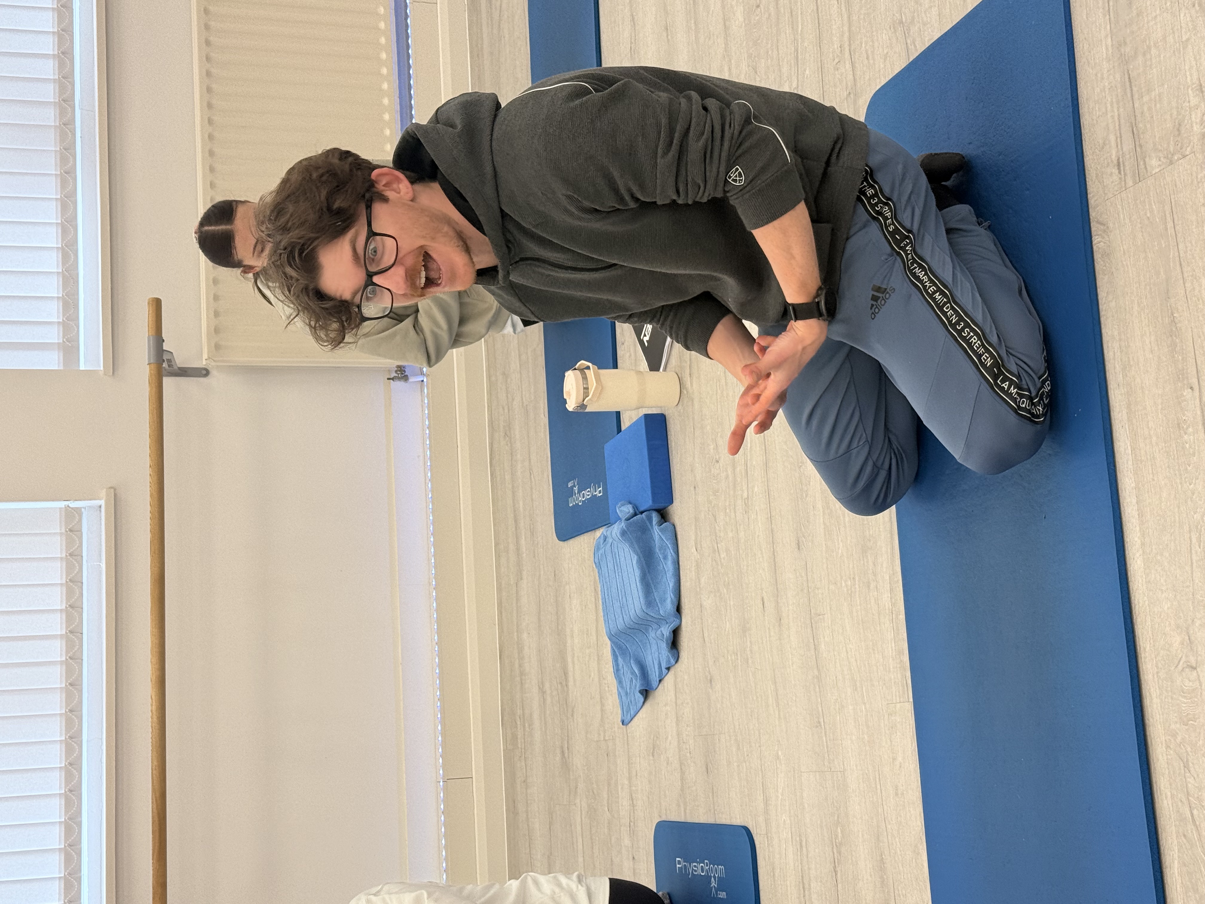 Student excited during HSP Beginners Workshop