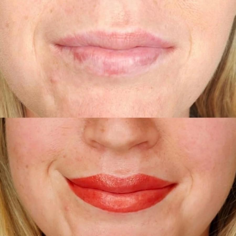 Lip Blush healed result