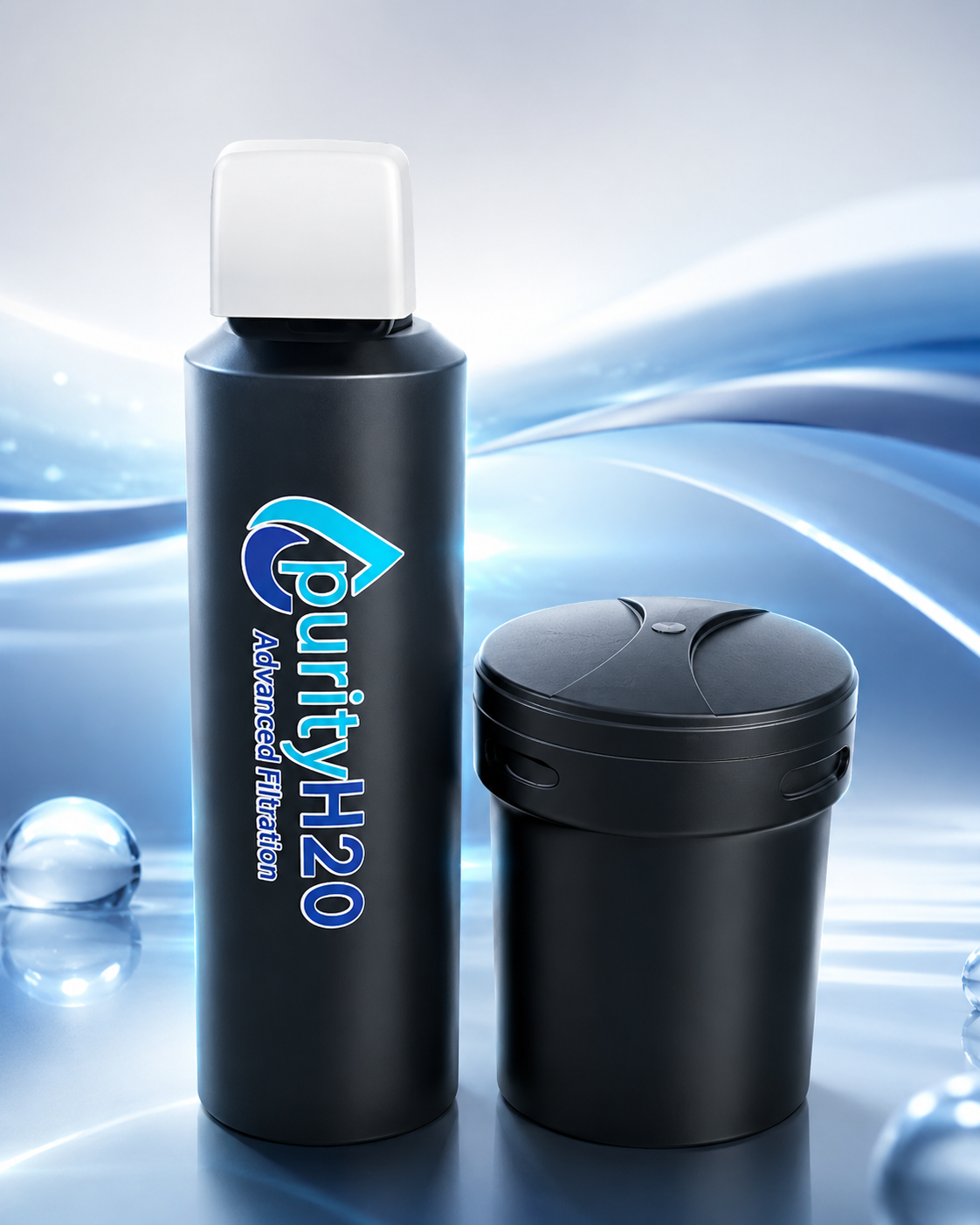Purity H2O filtration system with Fusion 2 valve head