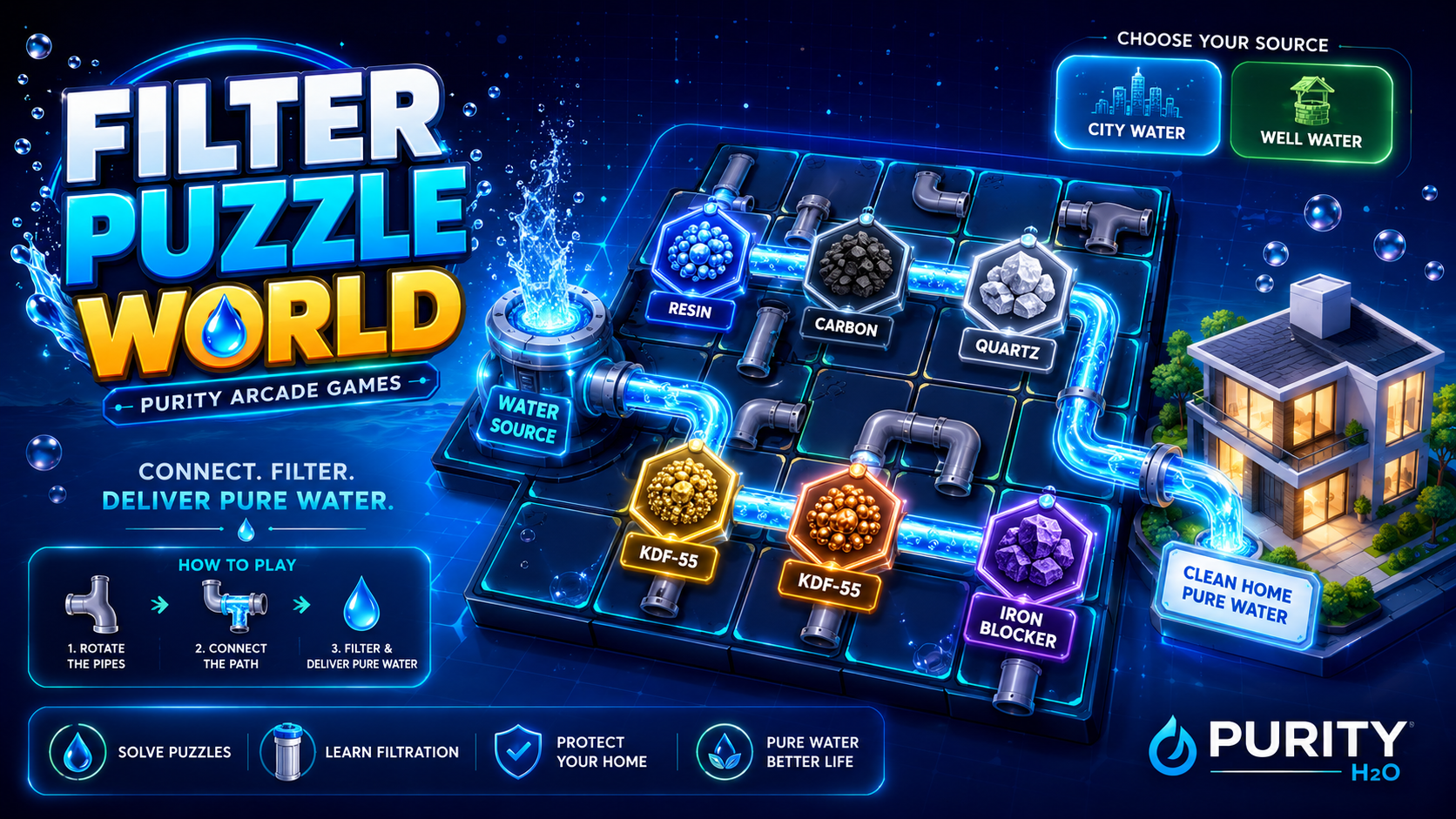 Filter Puzzle Game