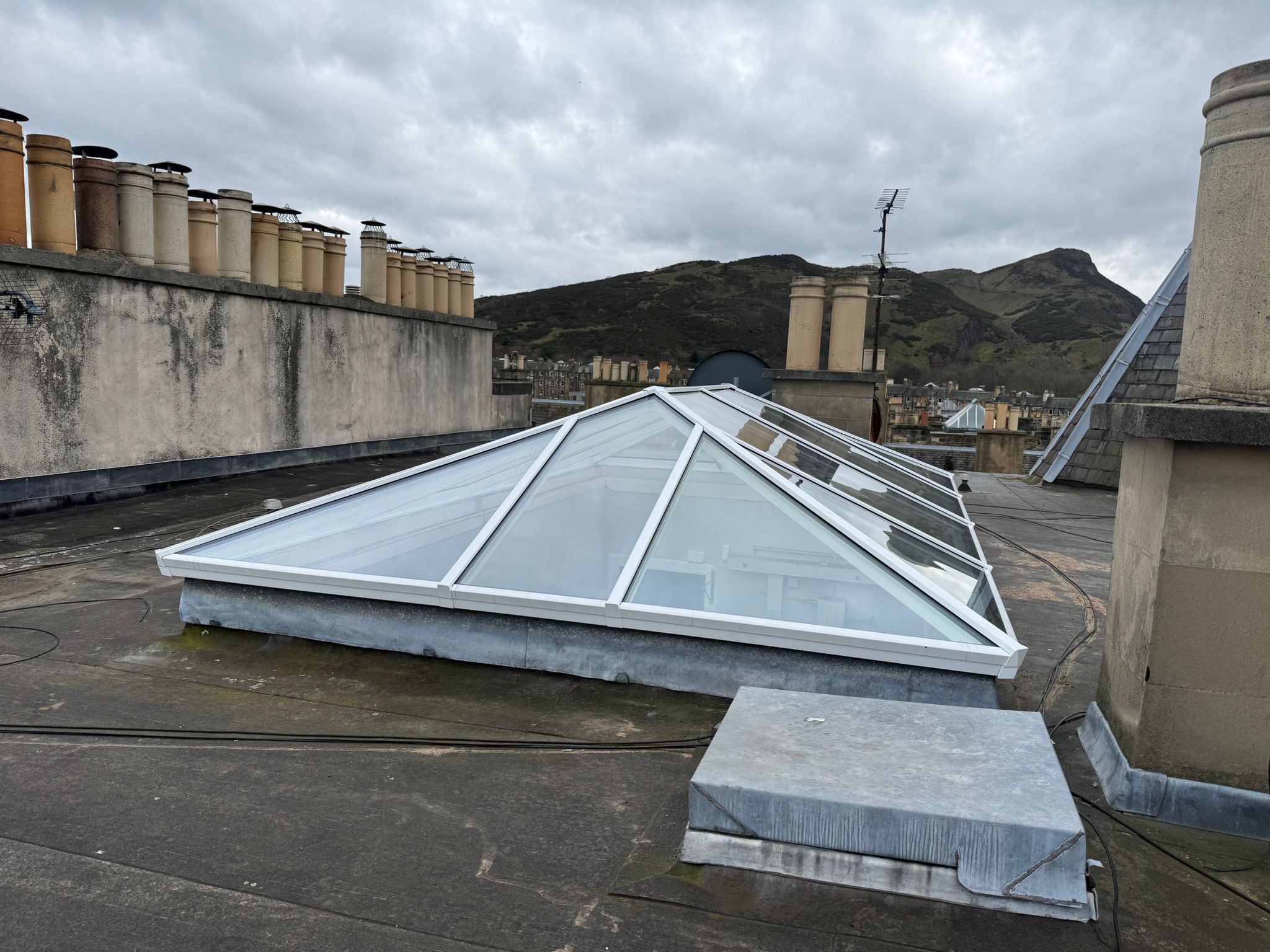 Cupola structural detail in Edinburgh