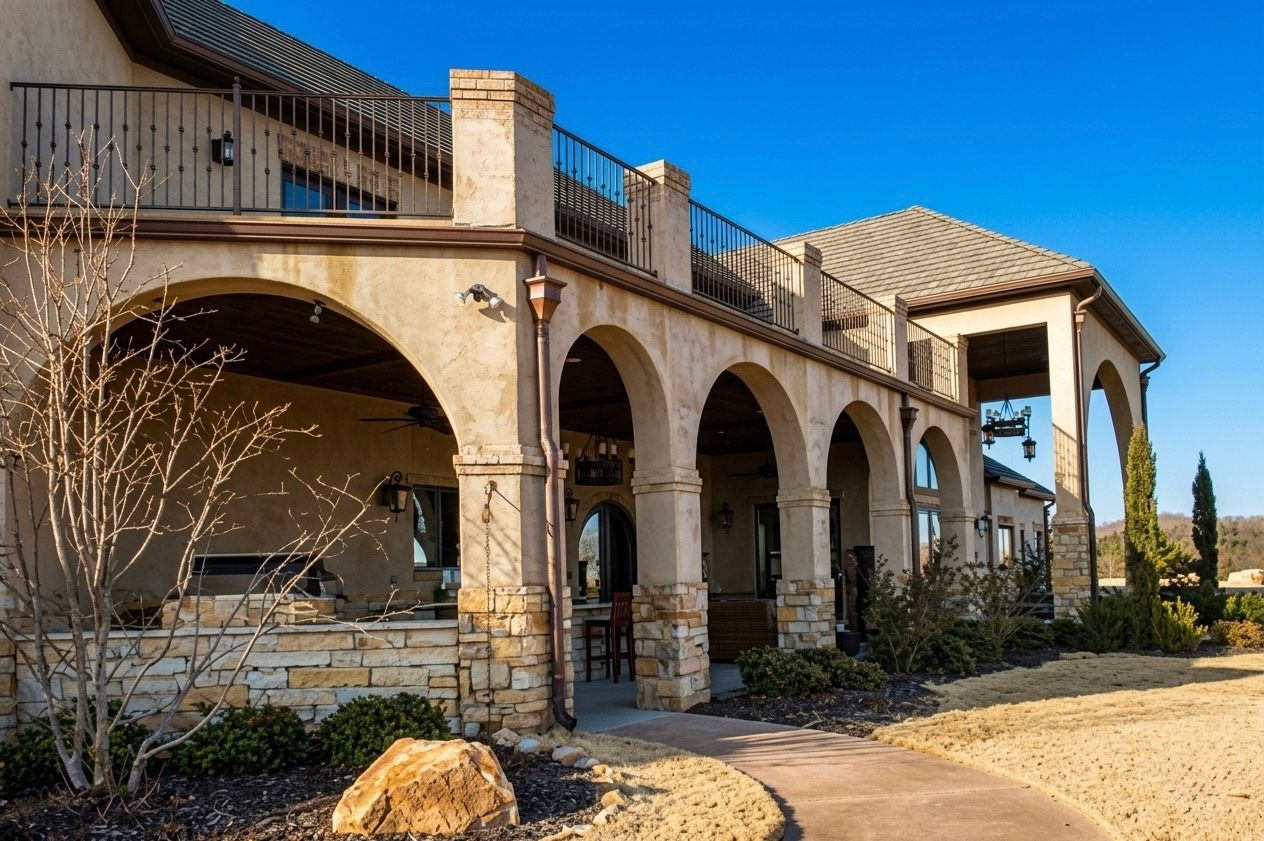 Exterior · Arched Entrance