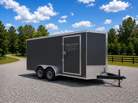 Enclosed cargo trailer rentals in Hoschton, GA