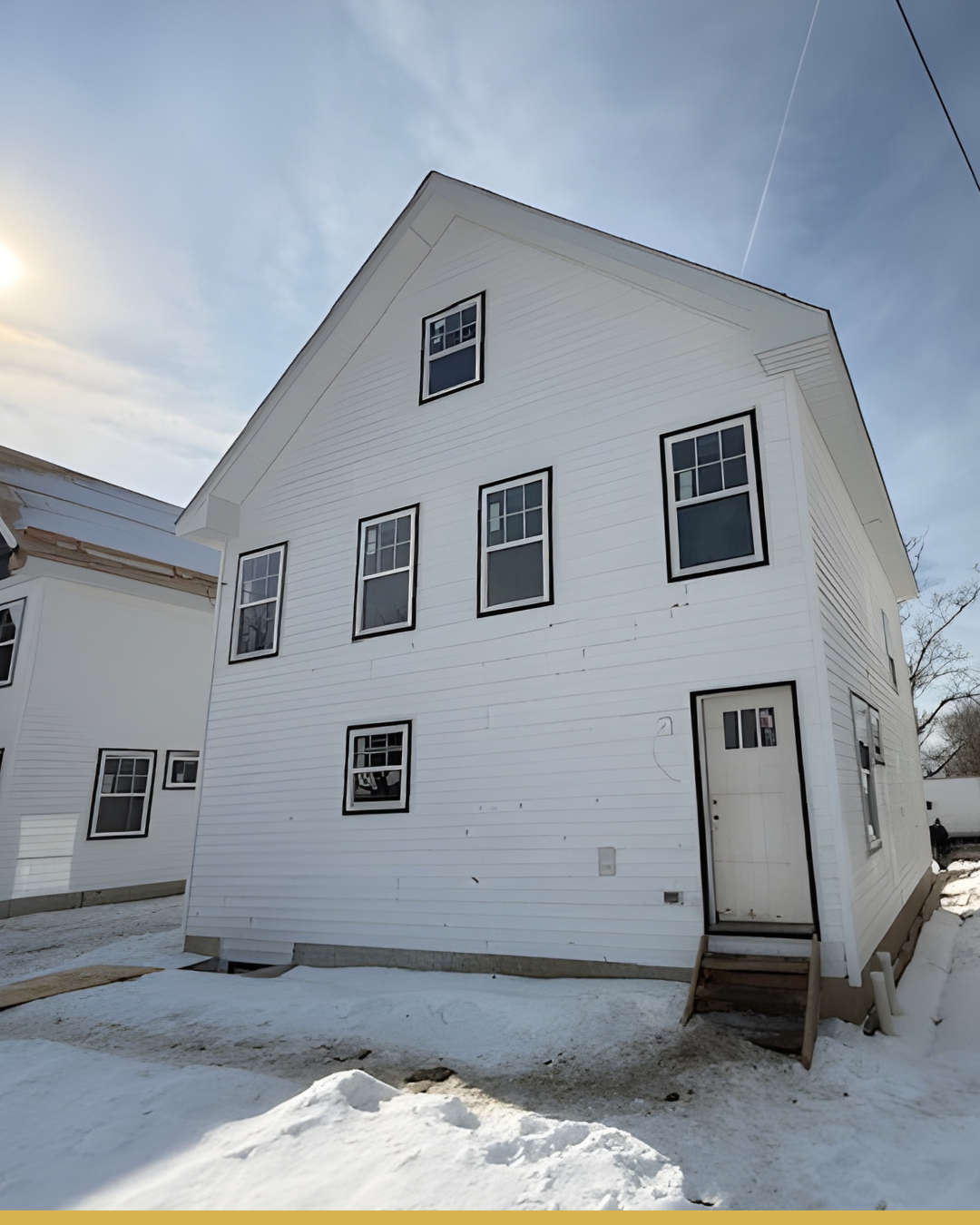 New build exterior
