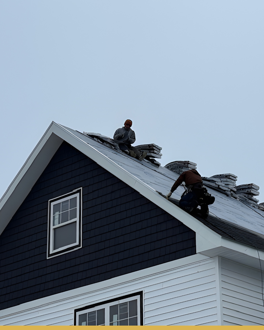 Active construction crew