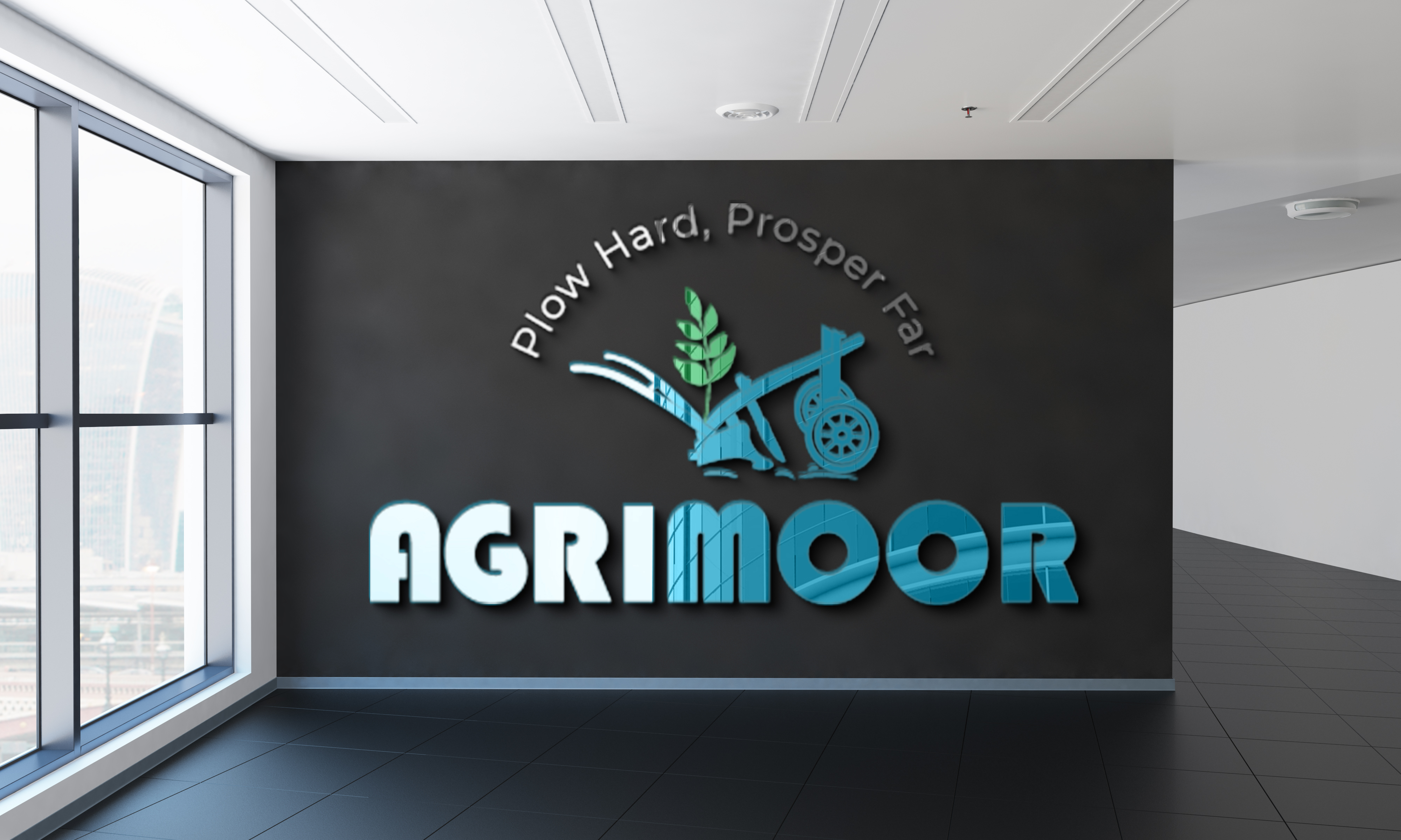 Brand identity mockup example