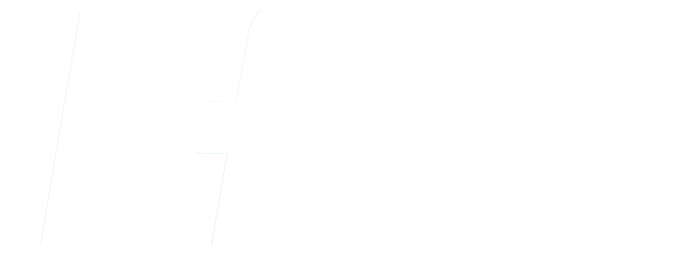 Houston Fearless "HF" Group White Logo