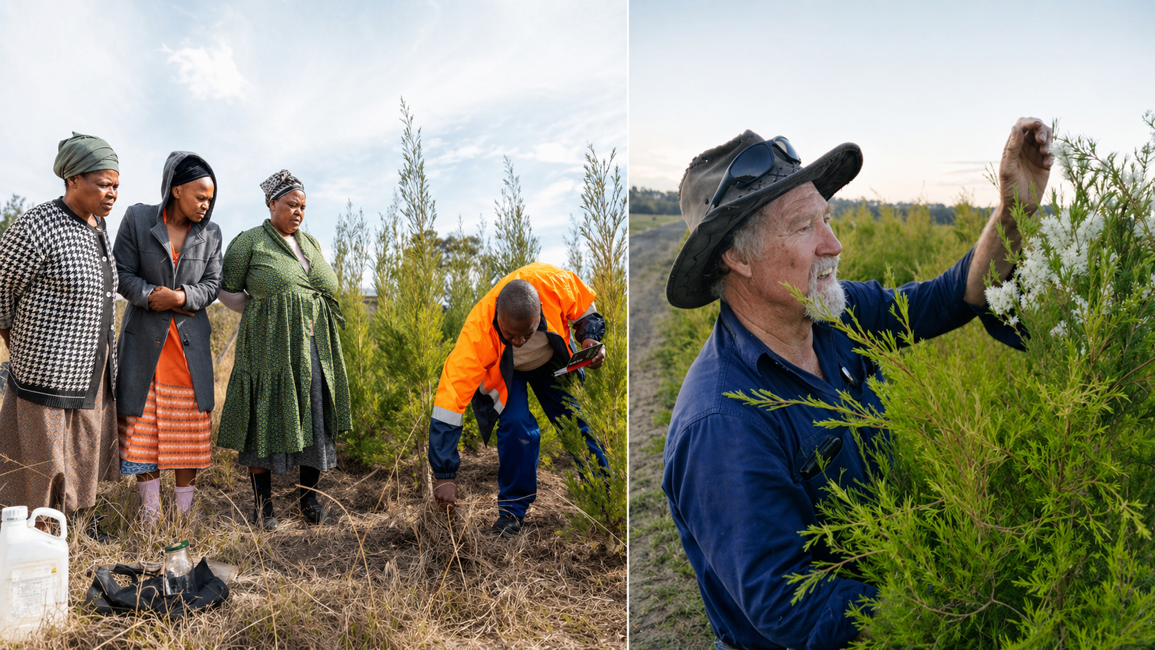 Tea Tree growers and farming communities in Kenya and Australia