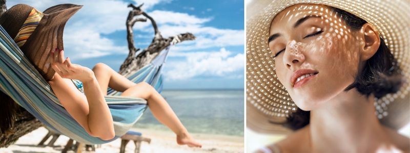 Summer glow-up concept with skin, injectables, and wellness treatments for refreshed, natural-looking results.