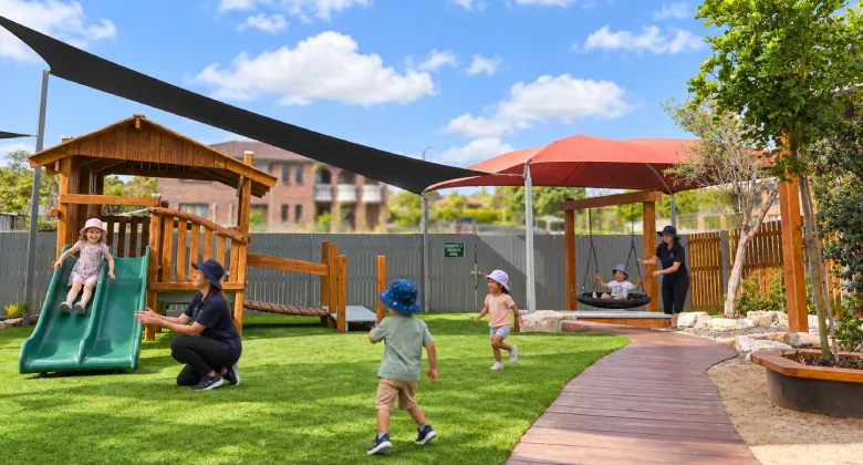 Children's playground at Little Big People