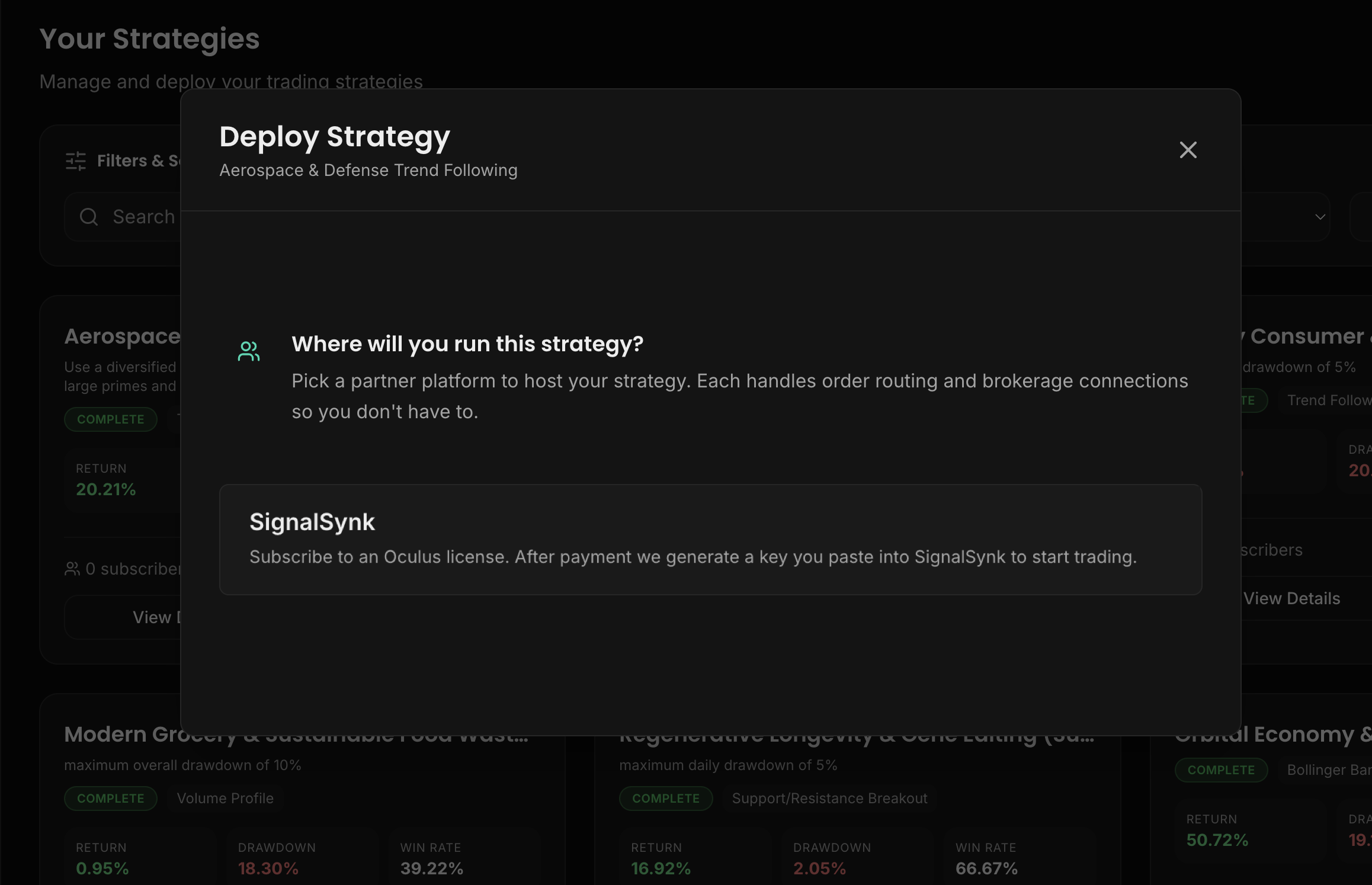 AI Strategy Builder