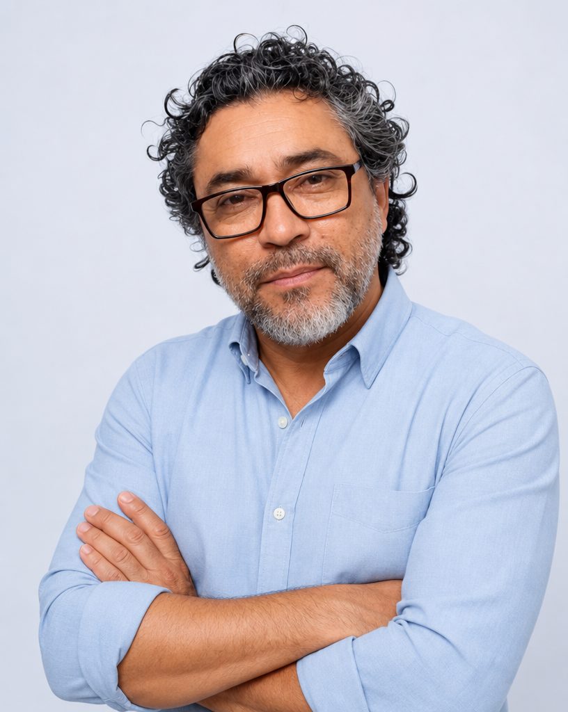 Professor Justino, professor de ensino médio há 35 anos