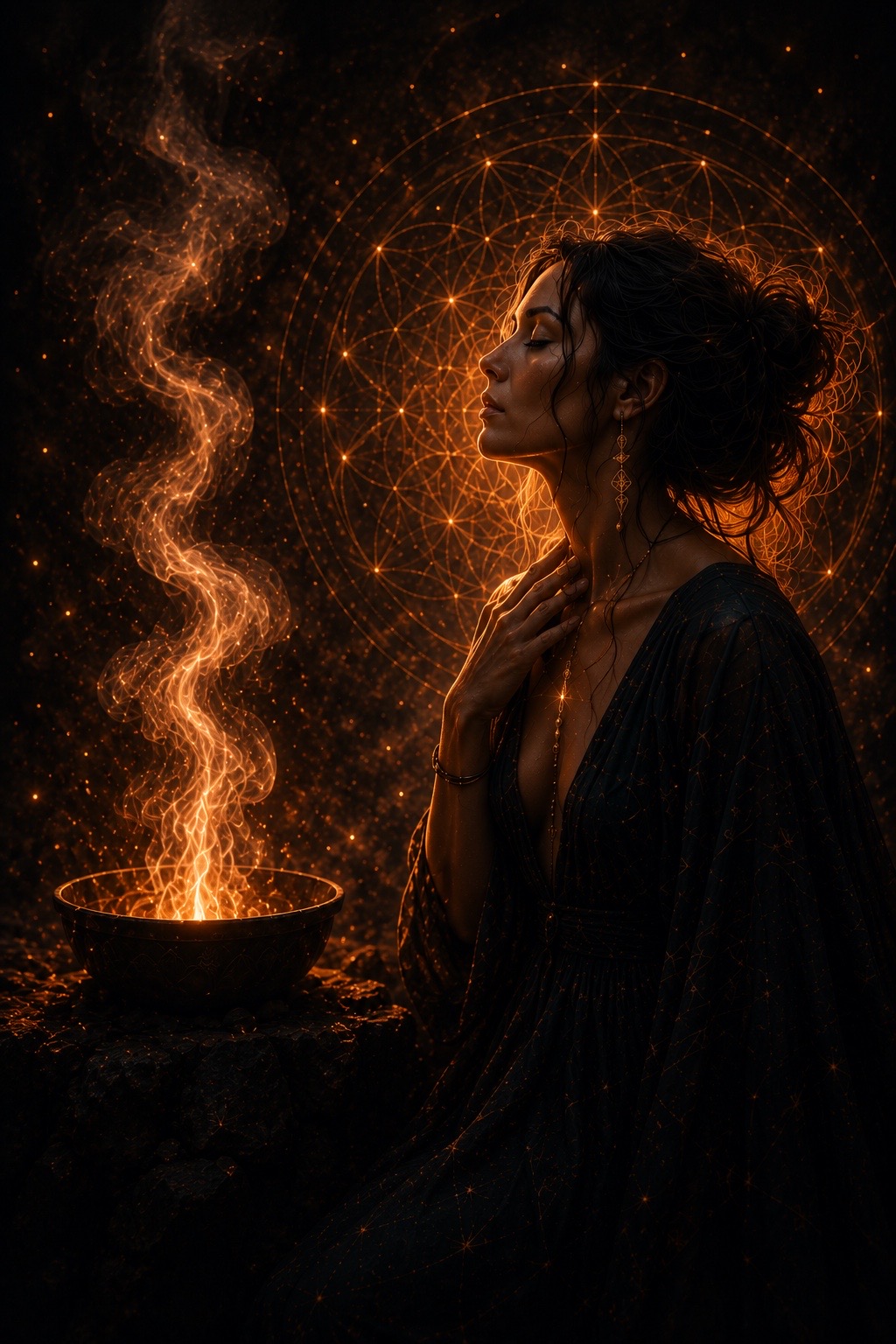 Release — fire ceremony