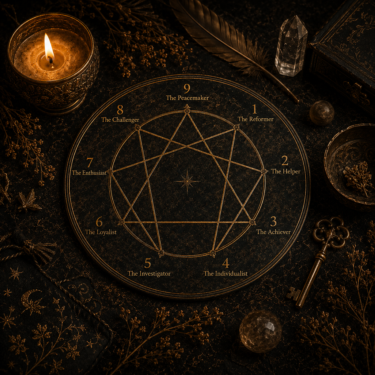 Enneagram Wheel