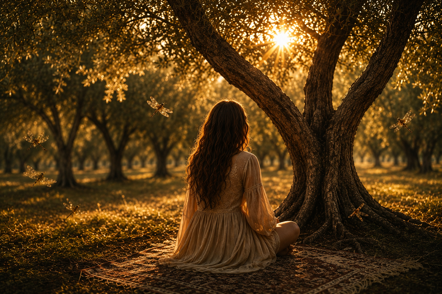 Ancient olive tree where Root to Rise was born