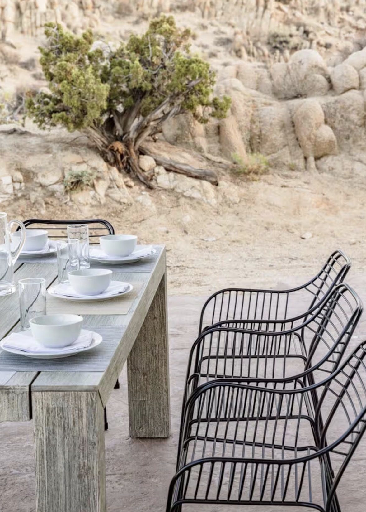 Outdoor dining