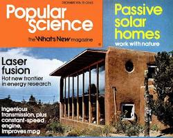 Popular Science, December 1976, Passive solar homes work with nature