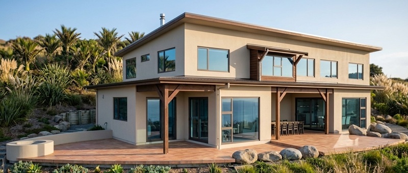 Michael's home, built through the workshop, Whangarei
