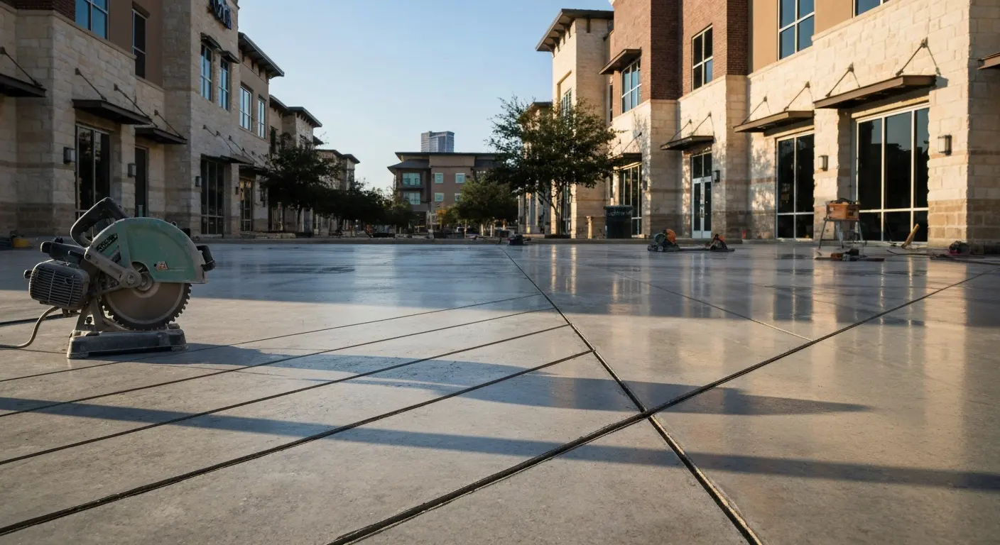 Concrete contractor team in Stone Oak