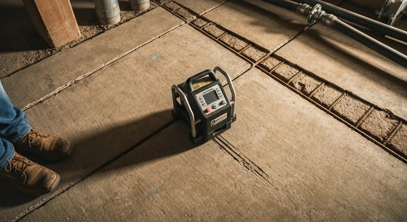 GPR concrete scanning equipment