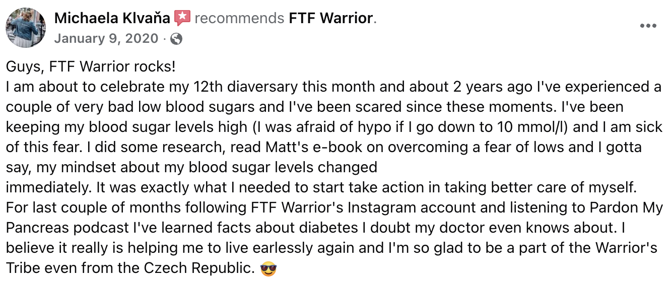 FTF Warrior result