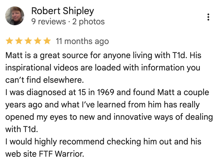 FTF Warrior result
