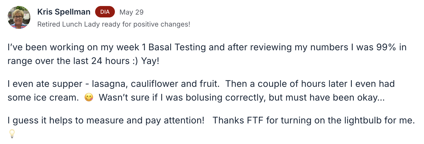 FTF Warrior result
