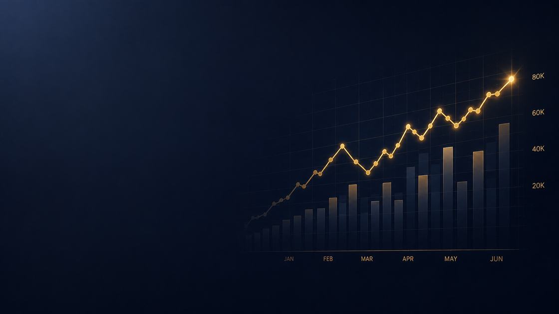Revenue trend chart