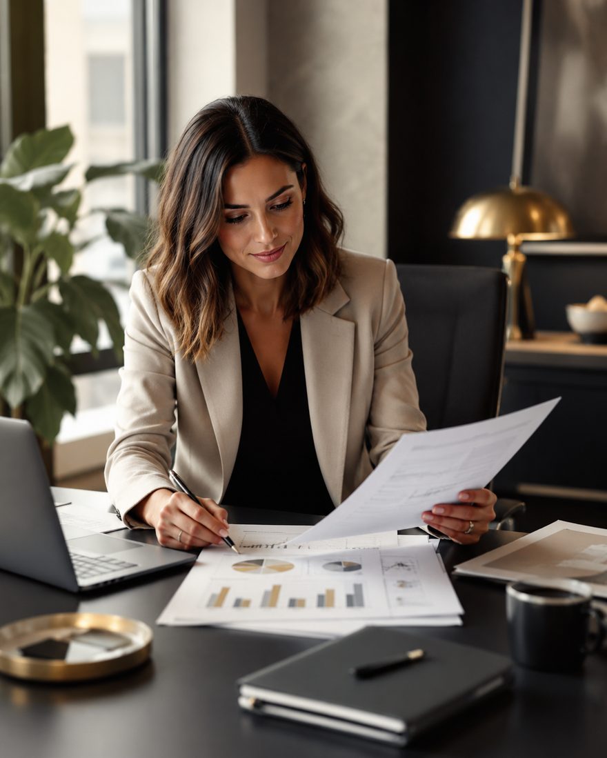 An adviser reviewing firm performance reporting