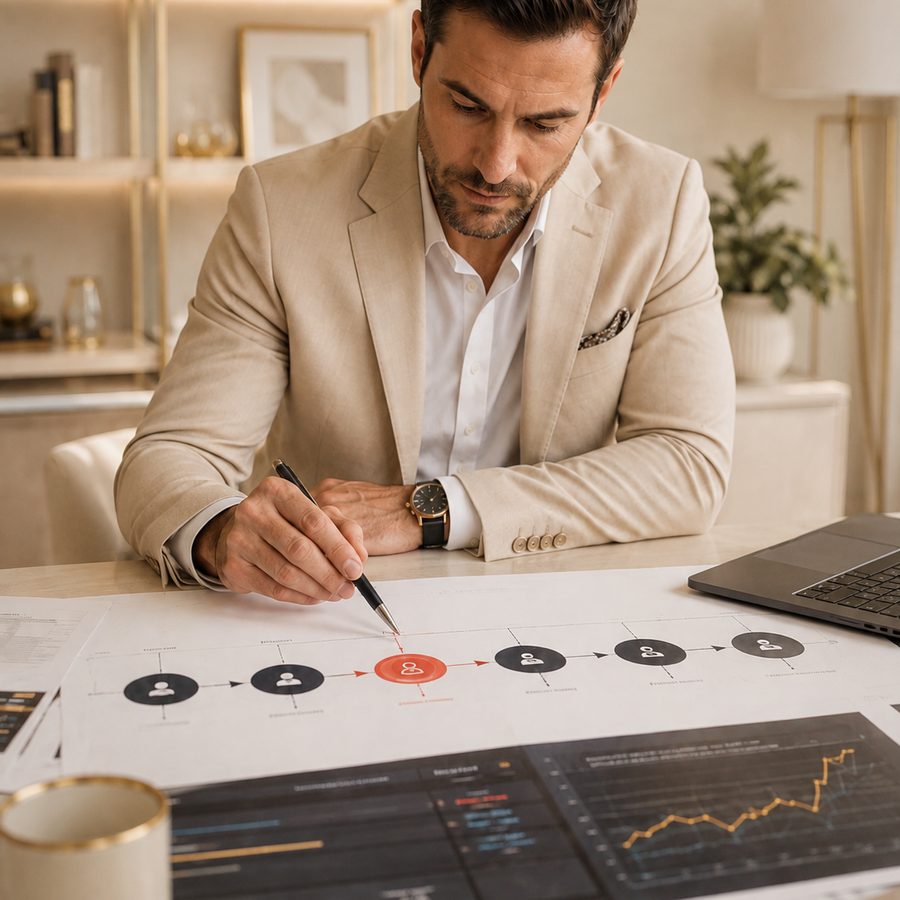 Tracing a weak link across the opportunity journey