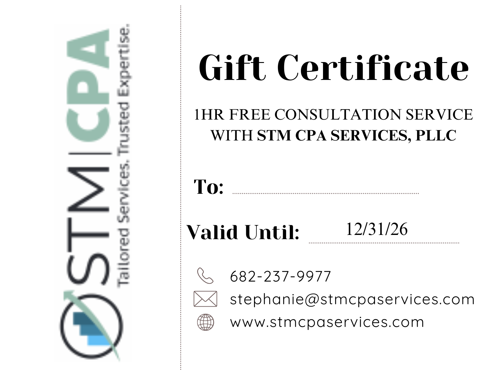 1 Hour CPA Consultation – STM CPA Services