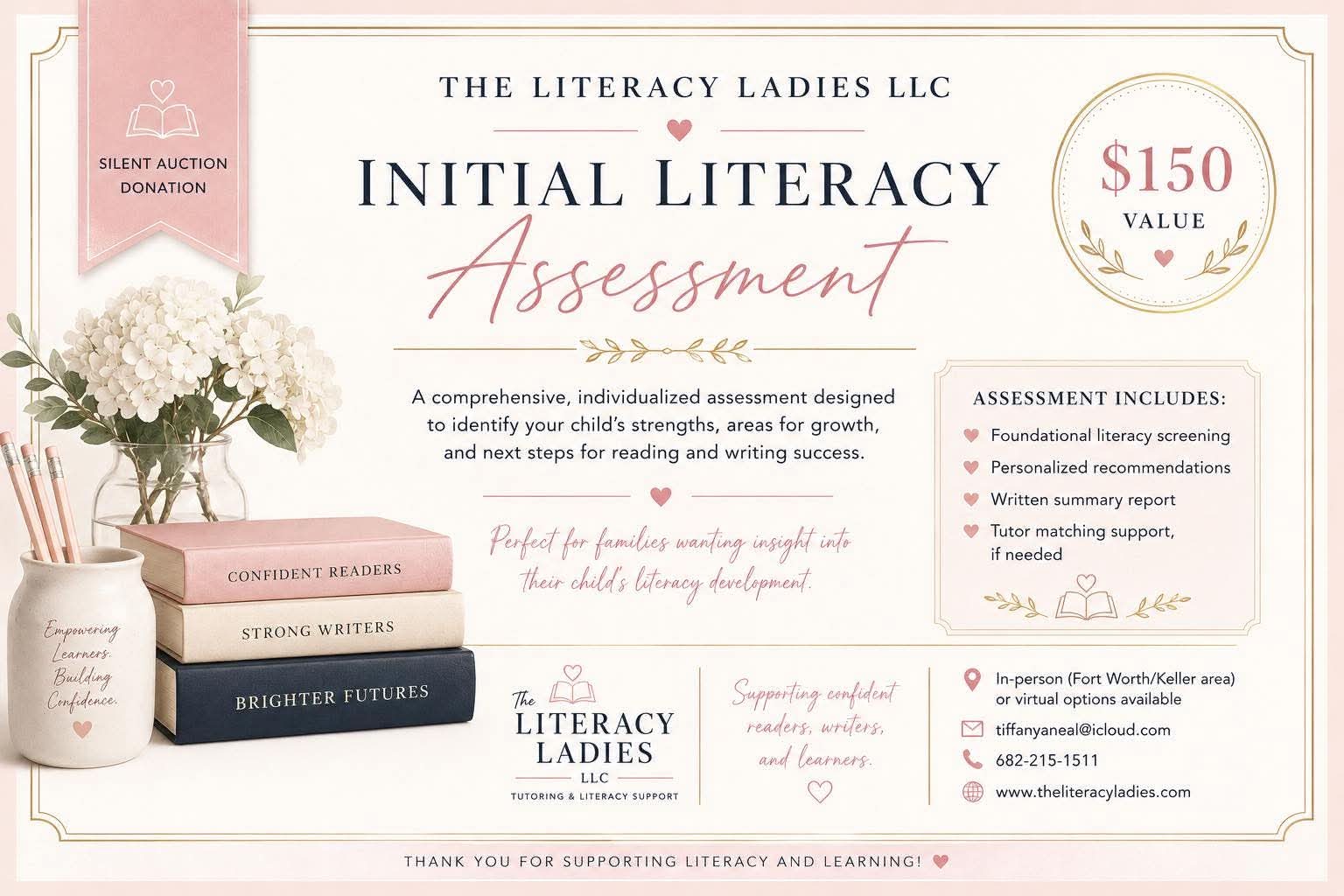 Tutoring Services & Assessment – The Literacy Ladies