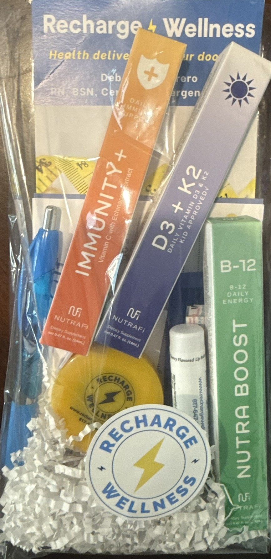 IV Gift Certificate & Nutrifi Vitamin Sprays – Recharge Wellness