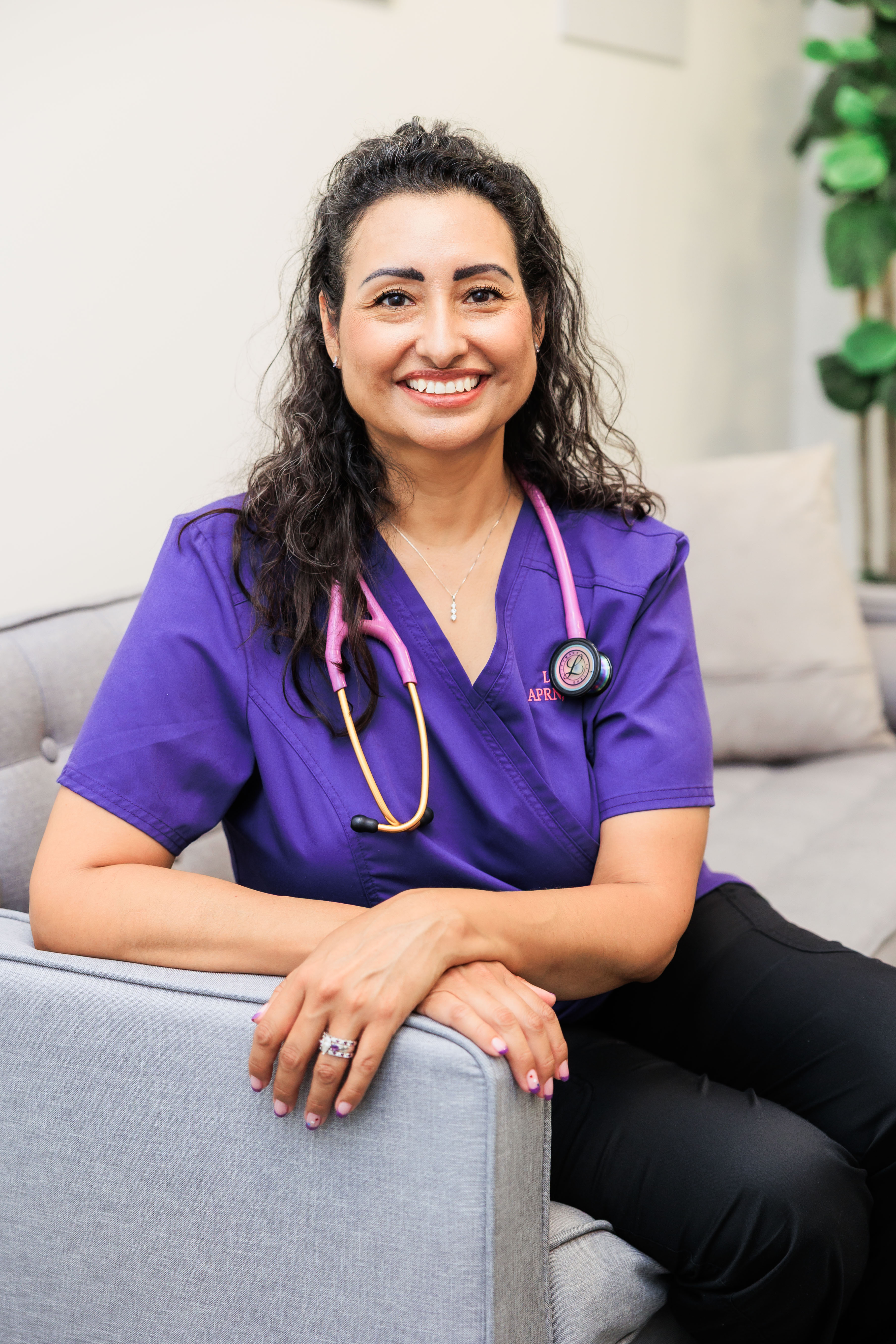 Lily Rose, APRN, FNP-C, smiling