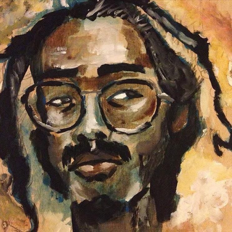 Brandon Williams portrait painting