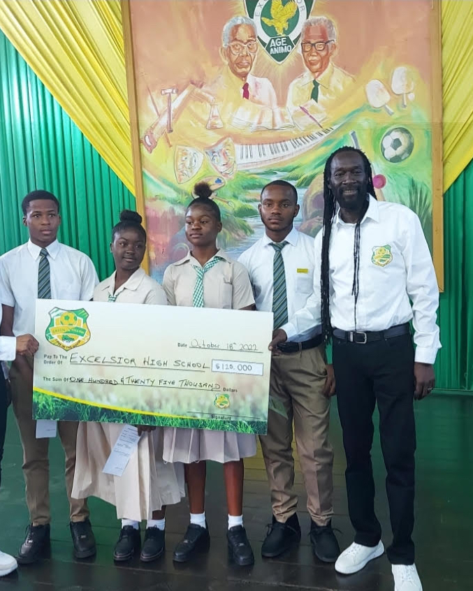 Donation to Excelsior High School
