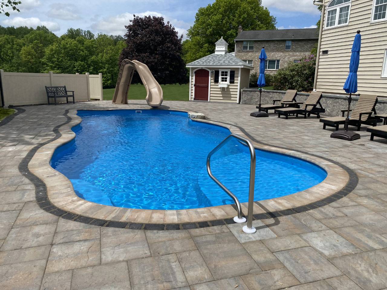 Billabong Cove - Premier Fiberglass Pool Model | Midwest Pools