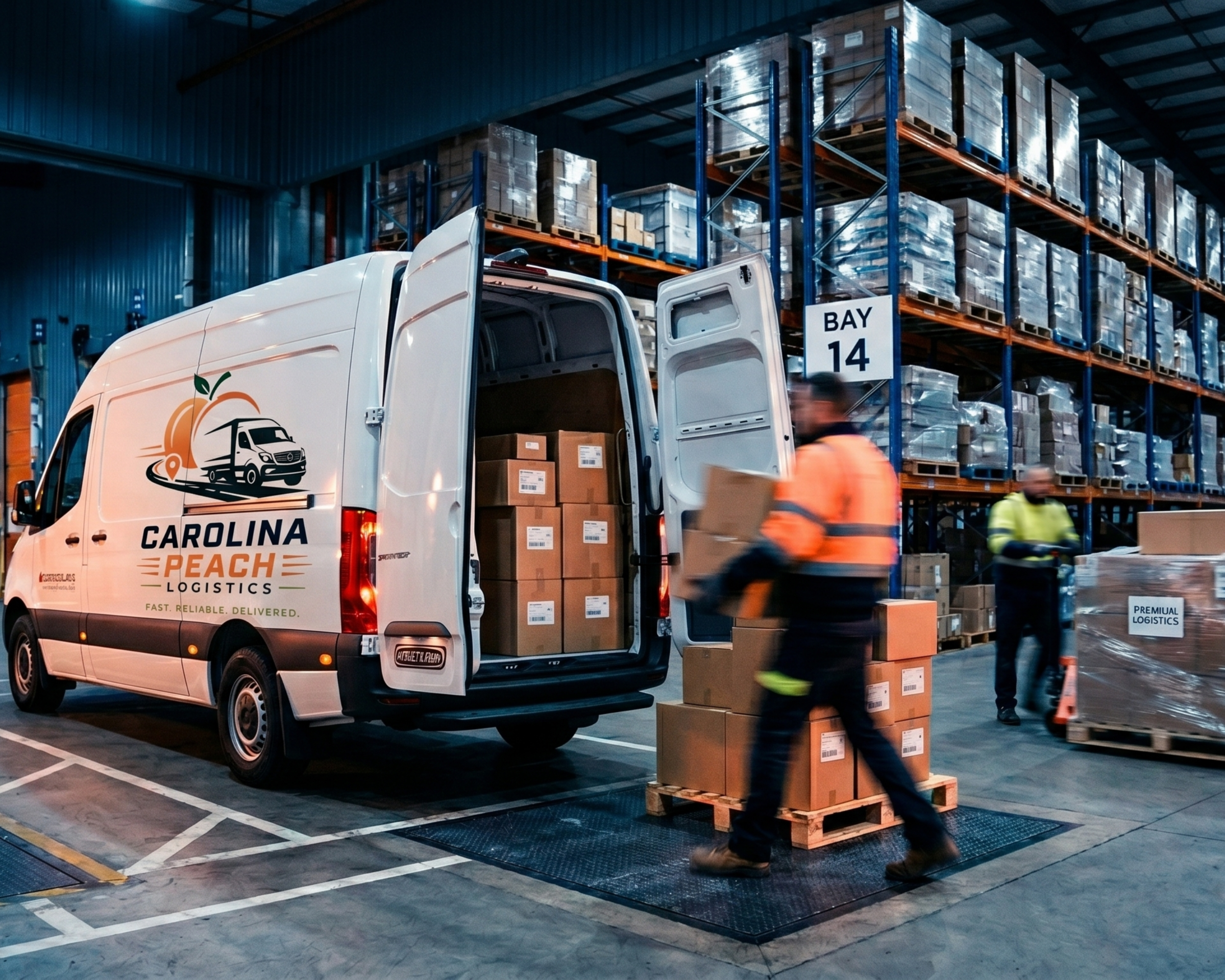 Real-time delivery tracking on laptop and mobile